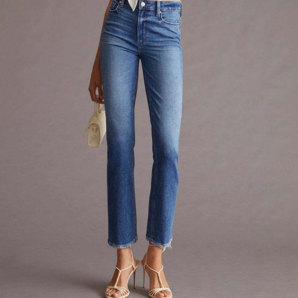 Paige Cindy High Rise Cropped Jeans